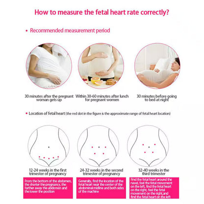 Fetal Doppler Heartbeat Monitor
