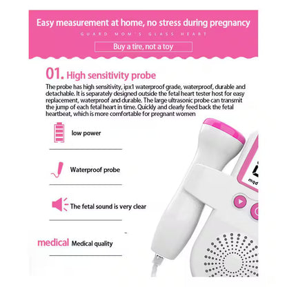 Fetal Doppler Heartbeat Monitor